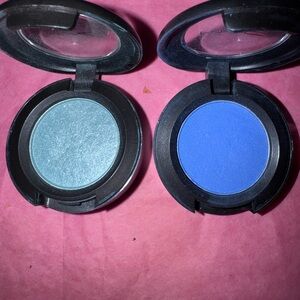 MAC M.A.C. Cosmetics Makeup Eyeshadow Lot - Aquadisiac & Electro Sky -Pls. Read